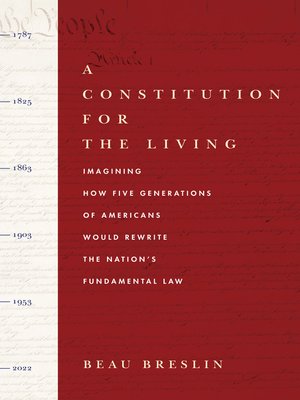 cover image of A Constitution for the Living